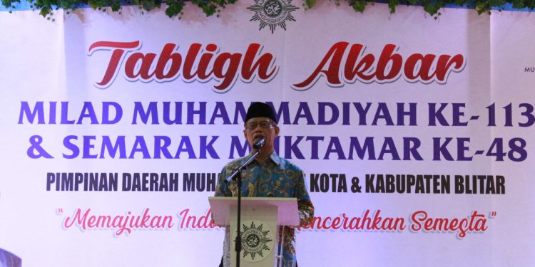 DPD LDII Blitar Hadiri Tabligh Akbar Milad Muhammadiyah