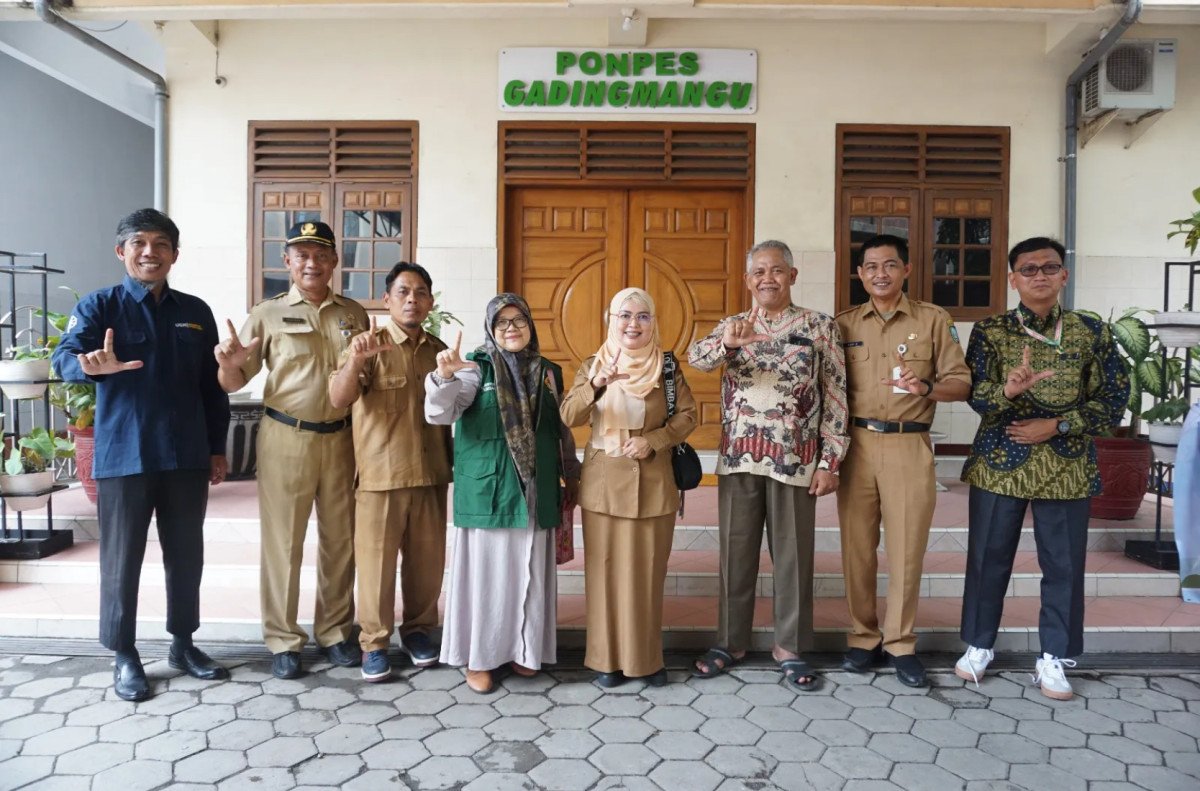 UGM dan DLH Kabupaten Jombang Dorong Ekopesantren di Ponpes Gadingmangu